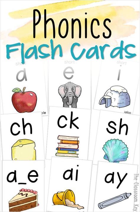 Free Phonics Flashcards K5 Learning First Grade Flash Cards - First Grade Flash Cards