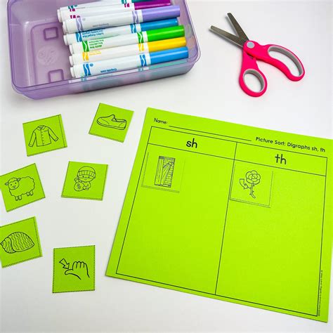 Free Phonics Sorts For K 2 First Grade Word Sorts - First Grade Word Sorts