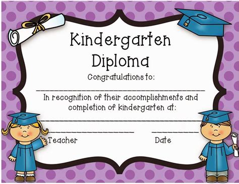 Free Pre Kindergarten Certificates Kindergarten Promotion Certificates - Kindergarten Promotion Certificates