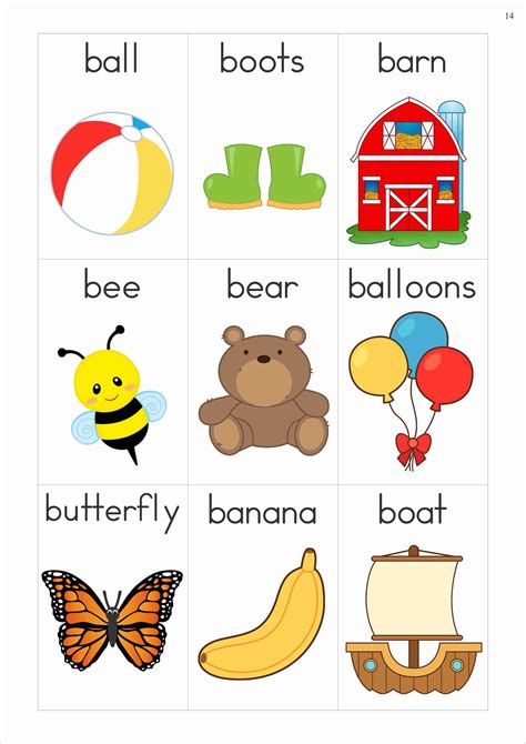 Free Preschool Printable Words That Start With F Kindergarten Words That Start With F - Kindergarten Words That Start With F