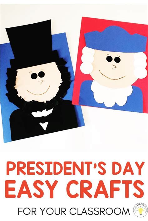 Free President X27 S Day Crafts For Kids President S Day Crafts Kindergarten - President's Day Crafts Kindergarten