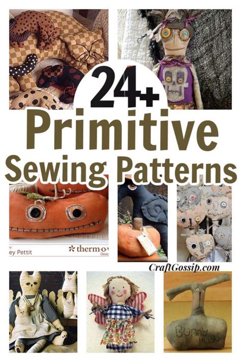free primitive patterns Free Sewing Projects Applique Patterns Decoration Primitive