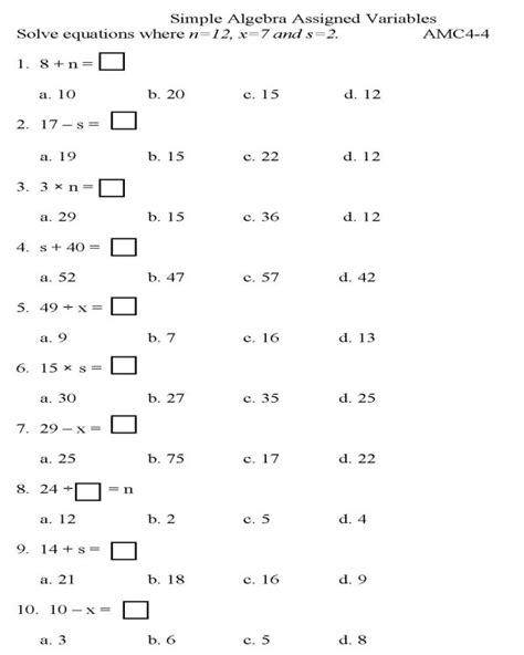 Free Printable Algebra Worksheets For 10th Grade Quizizz 10th Grade Math Subjects - 10th Grade Math Subjects