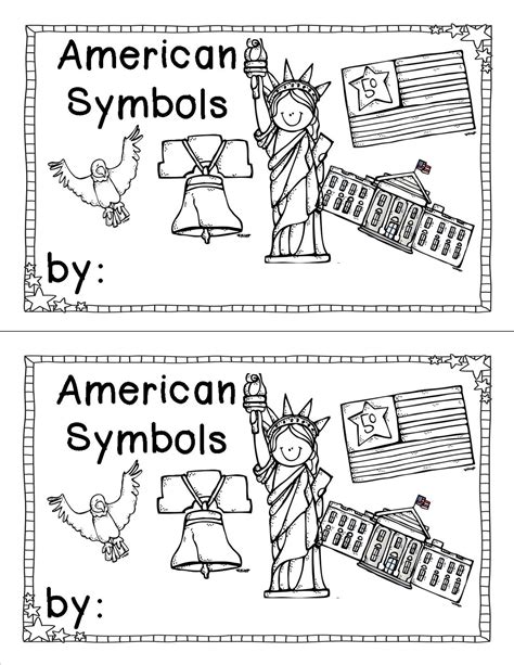 Free Printable American Symbols For Kids Worksheets American Symbols Coloring Page - American Symbols Coloring Page