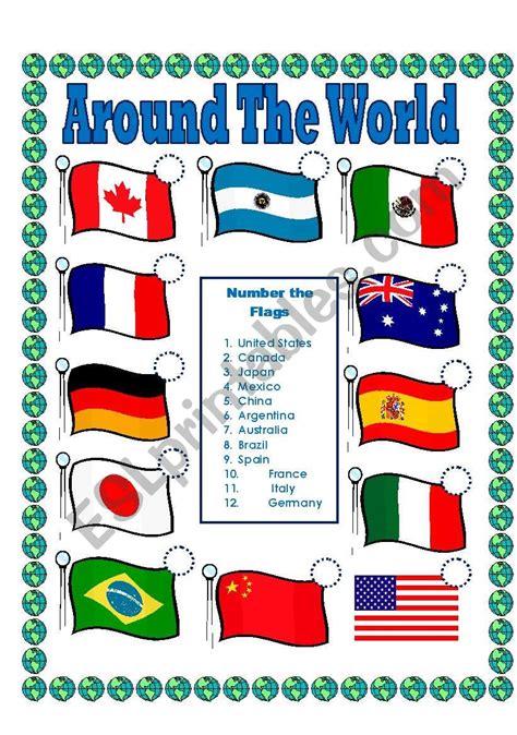 Free Printable Around The World I Spy Worksheets Preschool Geography Worksheets - Preschool Geography Worksheets