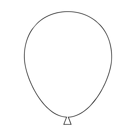 Free Printable Balloon Templates For Crafts Everyday Chaos Printable Pictures Of Balloons - Printable Pictures Of Balloons