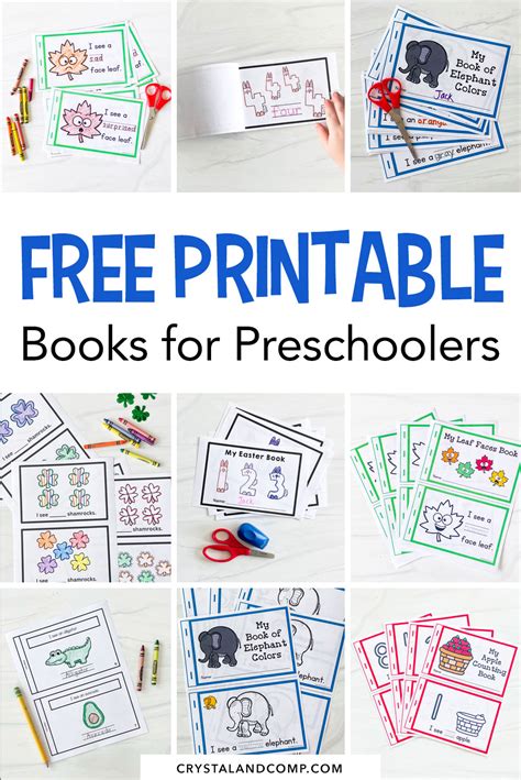 Free Printable Books For Preschoolers Crystalandcomp Com Preschool Printable Books For Kindergarten - Preschool Printable Books For Kindergarten