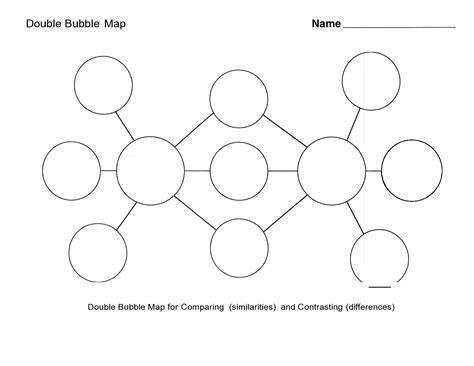 Free Printable Bubble Map Template Word Amp Excel Bubble Map Template Printable - Bubble Map Template Printable