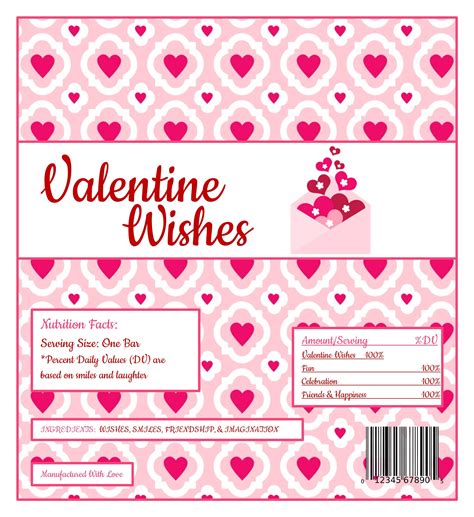 Free Printable Candy Wrapper Valentines Day Parties Amp Printable Pictures Of Candy - Printable Pictures Of Candy