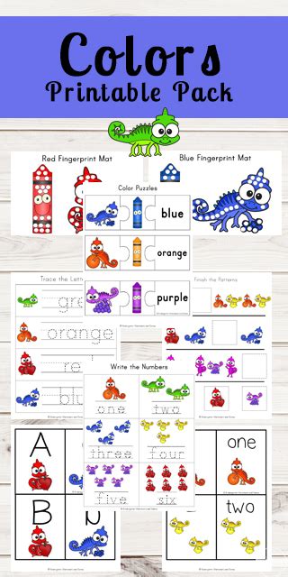 Free Printable Chameleon Learning Colors Worksheets Preschool Learning Colors Worksheets - Preschool Learning Colors Worksheets