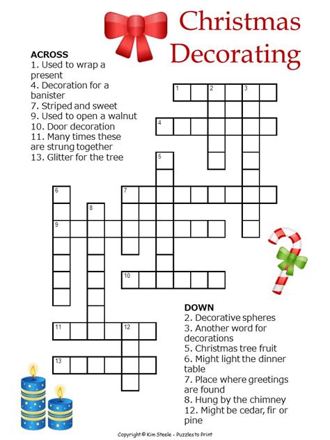 Free Printable Christmas Crossword Puzzle Wrapping Paper Christmas Crossword Puzzle Printable - Christmas Crossword Puzzle Printable