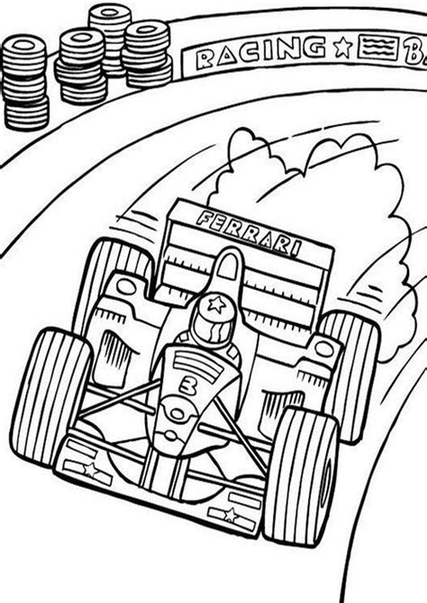 Free Printable Coloring Pages Of Racing Track Colorlink Race Track Coloring Page - Race Track Coloring Page