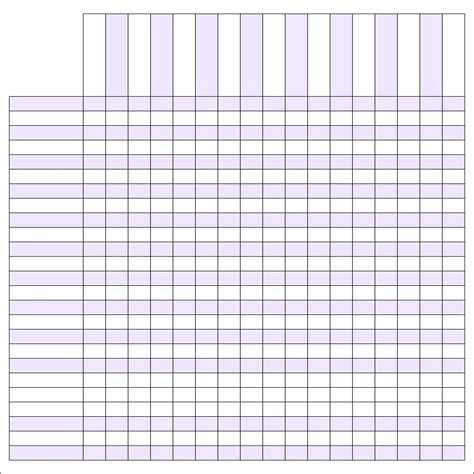 Free Printable Column Paper Daily Printables Grid Template Printable Columns And Rows - Printable Columns And Rows