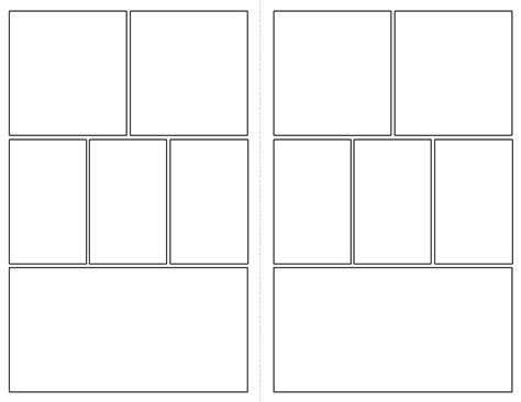 Free Printable Comic Strip Template Pages Paper Trail Blank Comics For Students - Blank Comics For Students