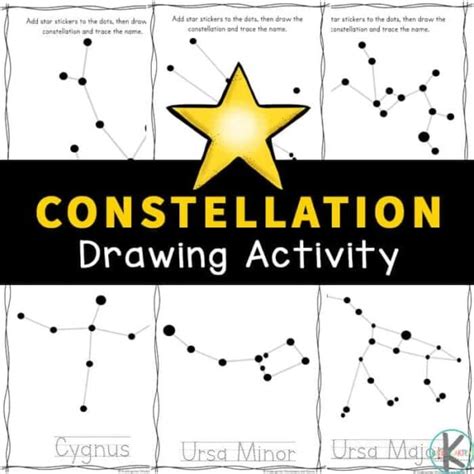 Free Printable Constellation Worksheets Drawing Activity For Kids Constellation 4th Grade Science Worksheet - Constellation 4th Grade Science Worksheet