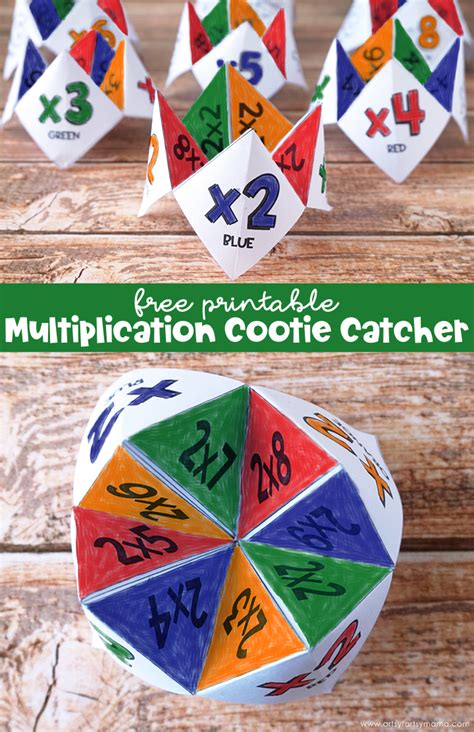 Free Printable Cootie Catchers Math Games 123 Homeschool Cootie Catchers For Math - Cootie Catchers For Math