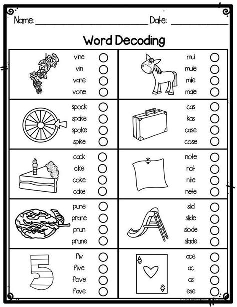 Free Printable Decoding Words Worksheets For 6th Grade Phonics 6th Grade Worksheet - Phonics 6th Grade Worksheet