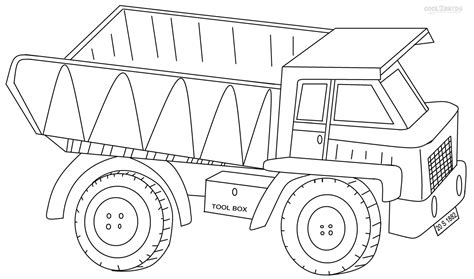 Free Printable Dump Truck Coloring Pages To Print Dump Truck Coloring Pages - Dump Truck Coloring Pages