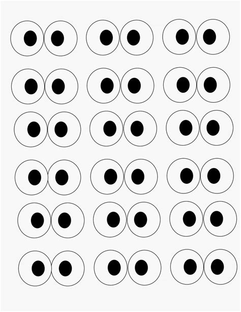 Free Printable Eyes For Projects By Gwen Jellerson Cut Out Eyes Printable - Cut Out Eyes Printable