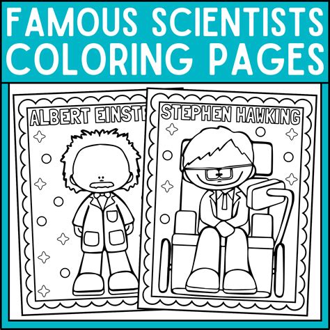 Free Printable Famous Scientist Coloring Pages For Kids Science Coloring Worksheets - Science Coloring Worksheets