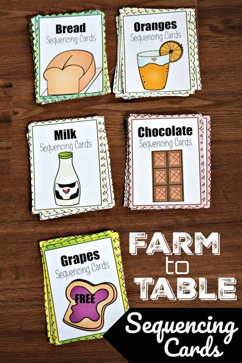 Free Printable Farm Sequencing Cards Activity Preschool Play Preschool Farm Worksheets - Preschool Farm Worksheets
