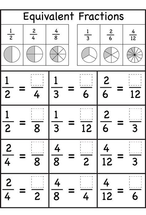 Free Printable Fractions Worksheets For Kids Splashlearn Math Fraction Worksheets - Math Fraction Worksheets