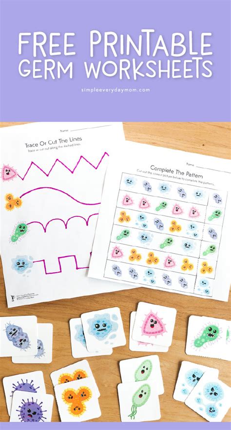 Free Printable Germ Worksheets For Kindergarten Simple Everyday Germs Kindergarten - Germs Kindergarten