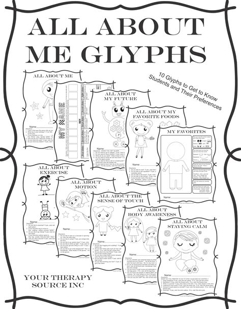 Free Printable Glyphs Worksheets For Kids Edhelper Com Math Glyphs - Math Glyphs