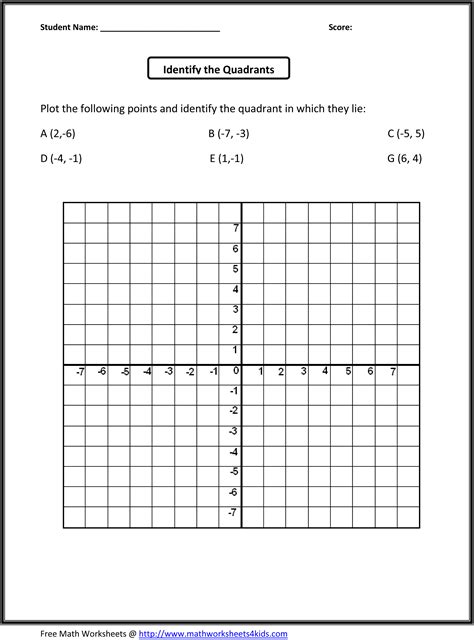 Free Printable Graph Worksheets For 5th Grade Printable Graphing Printable Worksheet 5th Grade - Graphing Printable Worksheet 5th Grade