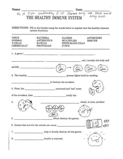 Free Printable Health Science Worksheets For 8th Grade Science Worksheets For 8th Graders - Science Worksheets For 8th Graders