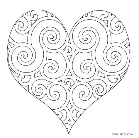 Free Printable Heart Coloring Pages For Kids Heart Coloring Worksheet - Heart Coloring Worksheet