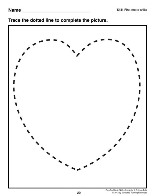 Free Printable Heart Shape Worksheets For Preschool Heart Shape Worksheet - Heart Shape Worksheet