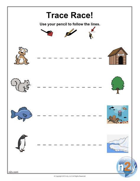 Free Printable Horizontal Lines Tracing Worksheets Homeschool Preschool Line Tracing Worksheets For Preschool - Line Tracing Worksheets For Preschool