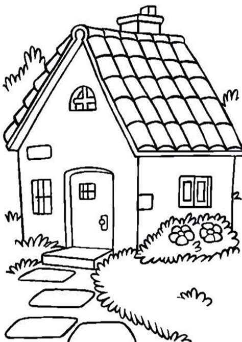 Free Printable House Coloring Pages For Kids School House Coloring Page - School House Coloring Page