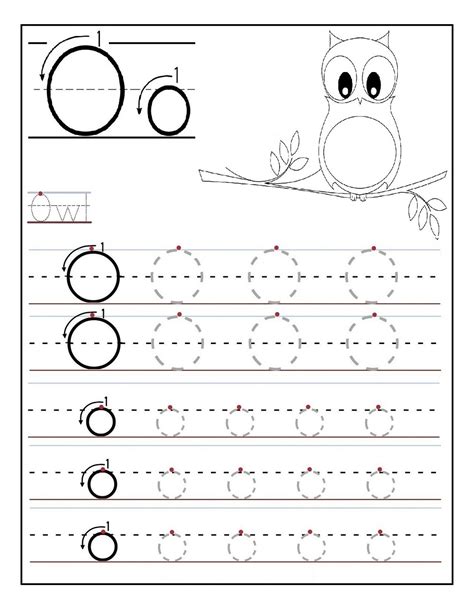 Free Printable Letter O Worksheets Tracing Letter Recognition Letter O Tracing Worksheets Preschool - Letter O Tracing Worksheets Preschool
