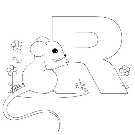 Free Printable Letter R Coloring Pages Pdf Coloringfolder Letter R Coloring Page - Letter R Coloring Page