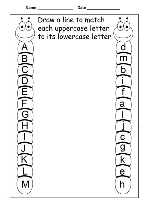 Free Printable Letter Worksheets Activity Shelter Printing Letters Worksheet - Printing Letters Worksheet