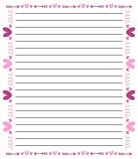 Free Printable Lined Paper Printable Lined Writing Paper - Printable Lined Writing Paper
