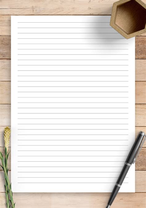 Free Printable Lined Paper Ruled Paper The Pink Writing Paper Template Printable - Writing Paper Template Printable