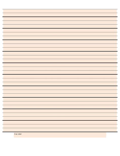 Free Printable Lined Paper Templates Lined Writing Paper - Lined Writing Paper