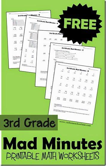 Free Printable Mad Minutes Math Worksheets Homeschool Giveaways Mad Math Minute Worksheets - Mad Math Minute Worksheets