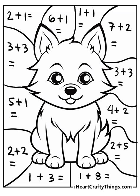 Free Printable Math Coloring Sheets