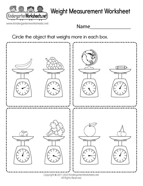 Free Printable Measuring Weight Worksheets For Kindergarten Quizizz Weight Worksheets For Kindergarten - Weight Worksheets For Kindergarten