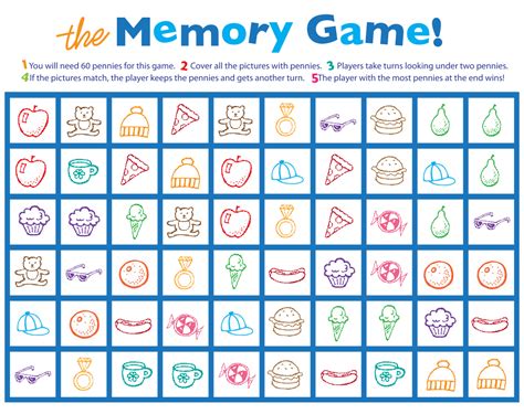 Free Printable Memory Games Amp Worksheets Education Com Grade 2 Memorization Worksheet - Grade 2 Memorization Worksheet