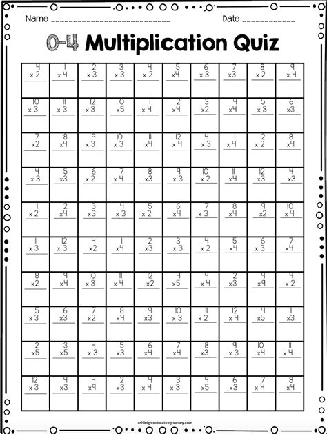 Free Printable Multiplication Drills Worksheets Math Aids Division Drills - Math Aids Division Drills