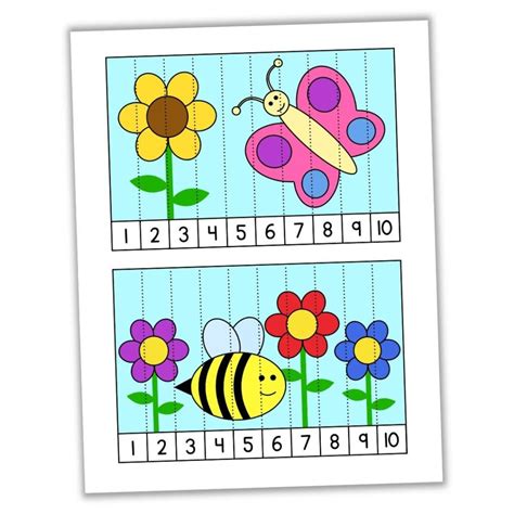 Free Printable Number Puzzles For Kindergarten Number Sense Kindergarten Puzzles - Kindergarten Puzzles