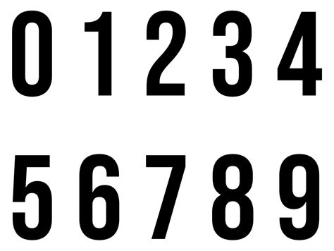 Free Printable Numbers 0 9 The Spruce Crafts Numbers 0 To 9 - Numbers 0 To 9