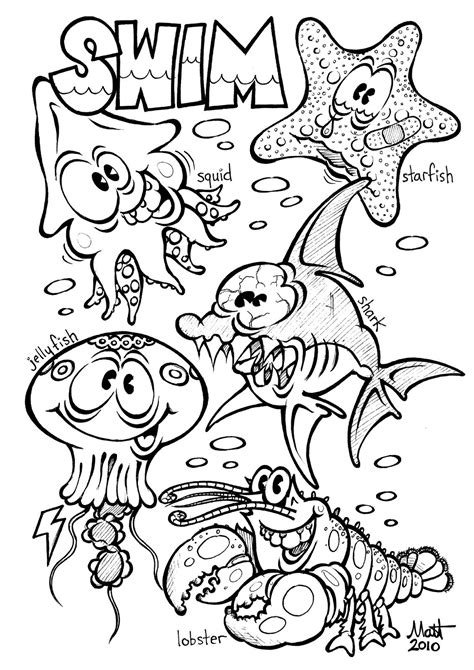 Free Printable Ocean Coloring Pages For Kids Ocean Floor Coloring Page - Ocean Floor Coloring Page