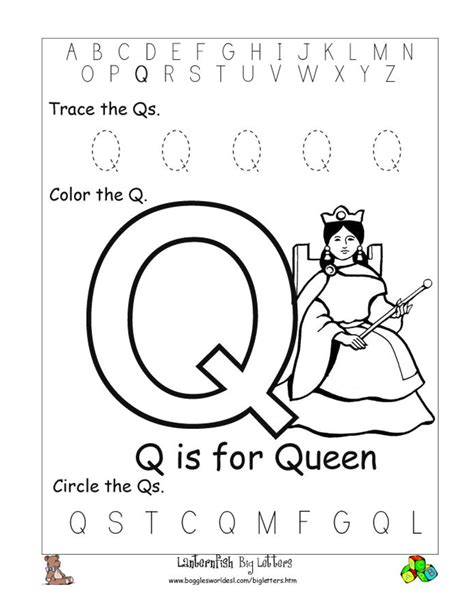 Free Printable Preschool Letter Q Worksheets About Preschool Q Worksheets For Preschool - Q Worksheets For Preschool