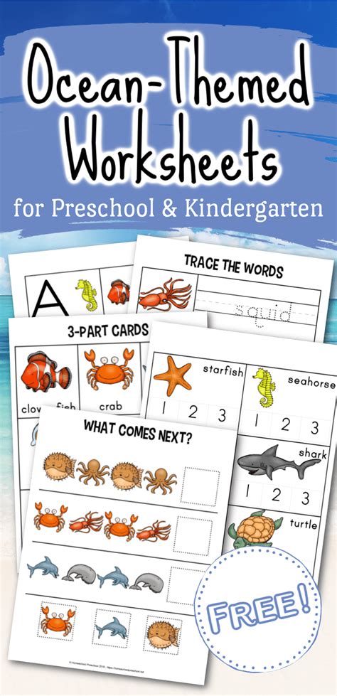 Free Printable Preschool Ocean Worksheets Kindergarten 5 Oceans Worksheet - Kindergarten 5 Oceans Worksheet